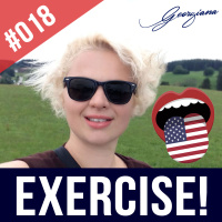 #018 The Benefits of Listening to English while Exercising Working Out