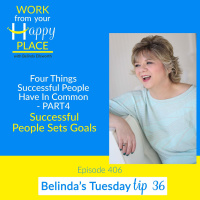 Part 4 of Four Things Successful People Have In Common - Successful People Sets Goals