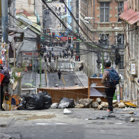 O que preocupa nesse momento é o grau de tensão nas ruas da Bolívia