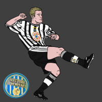 Botão #245 O Newcastle 1992-1998