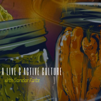 127. Sandor Katz in “A Live  Active Culture” // The Art  Alchemy of Fermentation  the War on Bacteria