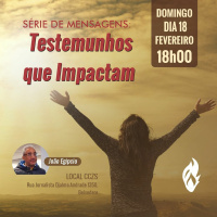 #391 - Mensagens Culto de Adoração - Missionário João (Egípcio) // 18/02/2024 //
