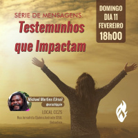 #389 - Mensagens Culto de Adoração - Michael Martins (Urso) Noite // 11/02/2024 //