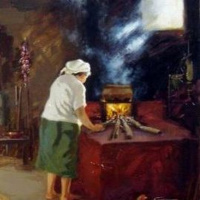 Fogão a lenha em Ituverava.