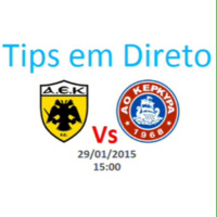 Grécia - AEK Atenas vs Kerkyra