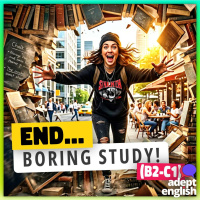 The Myth of Boring Language Learning [Advanced English] Ep 855