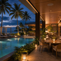 Automação de alto nível em hotelaria e resorts