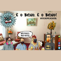 Distância social para o chinelo(23 de março)