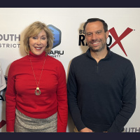 Laurie Jones with Buck Jones Nursery and Bert Parham with CX Media