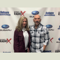 Schelly Marlatt with Gwinnett Clean  Beautiful and Craig DiVizzio with DiVizzio International