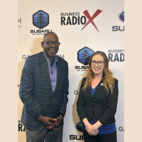 Rebecca Young with New York Life and Sylvester Ford with Black Label Franchise