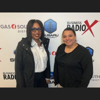 Marie Davis and Shantreal Moore with WoodSpring Suites Buford