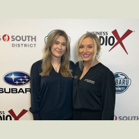 Meagan Burgess and Lexy Toland with Ellison at The Exchange Apartments and Townhomes