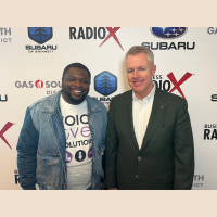 Trip Selman with Northeast Georgia Council, Boy Scouts of America and Seun Shobo with Voiceover Solutions