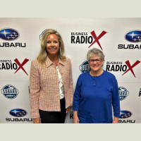 Ane Mulligan with Players Guild at Sugar Hill and Debbie Michaud with Magnolia Senior Living at Sugar Hill