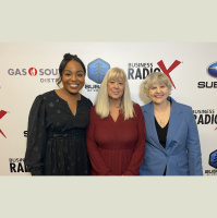 Erika Bridges  Debbie Jacobson with Mall of Georgia and Freda Kalina with Buford Business Alliance