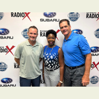 Angelia White with ALW Tax  Financial Services and Jake Kimbel with (Un)Discovered Athlete