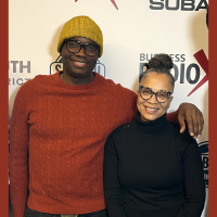 Tanya Turner with Salto Systems and Frederick Taylor with Tomorrow Pictures