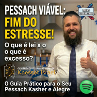 1358 O Guia do Pessach Viável: O que é exigência da lei e o que é rigor excessivo?