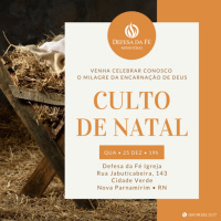 CULTO DE NATAL | A ENCARNAÇÃO DE DEUS (Pr. Tassos Lycurgo)