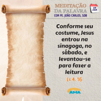 09 de Janeiro - Meditação da Palavra do Senhor