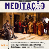 30 de OUTUBRO - Meditação da Palavra do Senhor