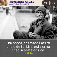 29 de FEVEREIRO DE 2024 - Meditação da Palavra do Senhor