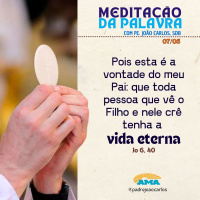 08 de maio - Meditação da Palavra do Senhor