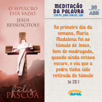 20 de abril - Meditação da Palavra do Senhor