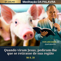 01 de Julho _ Meditação Palavra do Senhor