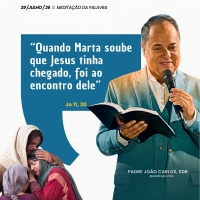 29 de Julho - Meditação Palavra do Senhor