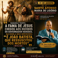 01 de Agosto - Meditação Palavra do Senhor
