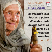 10 de novembro de 2024 - Meditacao da Palavra do Senhor