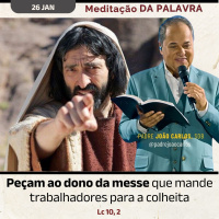 26 de janeiro - Meditação da Palavra do Senhor