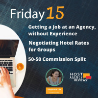 Getting an Agency Job w/o Experience, Negotiating Rates for Groups, 50-50 Commission Split