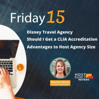 Disney Travel Agency, CLIA or Other Accreditations, Advantages to Host Agency Size
