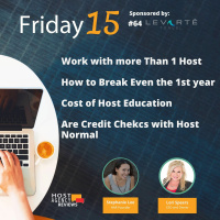 Work w/More Than 1 Host, How to Break Even 1st yr, Cost of Host Ed.