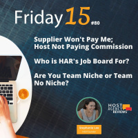 Supplier  host not paying, Who’s HARs job board for, Are you team niche or no niche