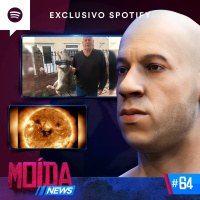 MoídaNews #64 › VIN DIESEL: O PRIMEIRO HOMEM DO MUNDO / RATO GIGANTE NO REINO UNIDO / NASA CAPTA SORRISO DO SOL