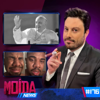MoídaNews #176 › RIP Papa Francisco / Danilo Gentili REBATE E EXPÕE Juliana Oliveira