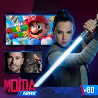 MoídaNews #80 › Filme de Mário arrecada R$ 1 BILHÃO/Daisy Ridley VOLTA ao Star Wars