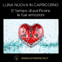 OROSCOPO DELLA LUNA PER TUTTI I SEGNI. Luna nuova in Capricorno dal 13 al 27 Gennaio