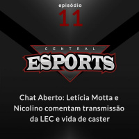 Chat Aberto #11: Letícia Motta e Nicolino comentam transmissão da LEC e vida de caster