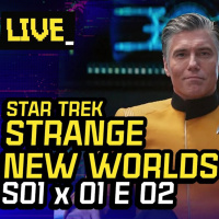 LIVE - Star Trek: Strange New Worlds (Episódios S01E01 e S01E02)