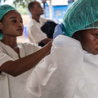 Brote de ébola en Rep. Dem del Congo se une a COVID y sarampión Cáritas responde-C