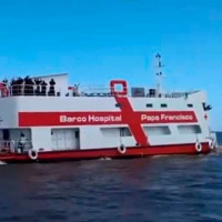 El barco hospital “Papa Francisco” lleva ayuda en Brasil en medio de coronavirus-AqS