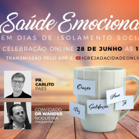 SAÚDE EMOCIONAL Pr. Carlito Paes Entrevista Dr. Wander Nogueira 28.06.20