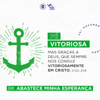 FÉ VITORIOSA - ABASTECE MINHA ESPERANÇA || Pr. Fabiano Ribeiro