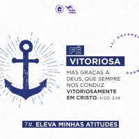 FÉ VITORIOSA - ELEVA MINHAS ATITUDES || Pr. Carlito Paes