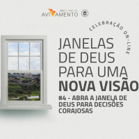 ABRA A JANELA DE DEUS PARA DECISÕES CORAJOSAS - PR. MARCOS MADALENO